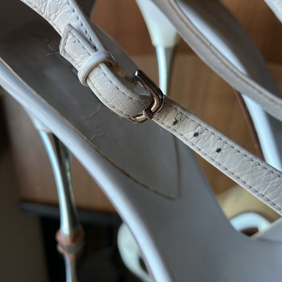 Aldo white leather heels - Picture 5 of 6